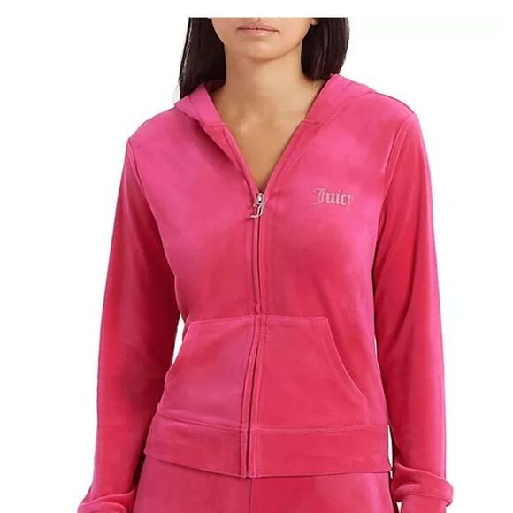 Juicy Couture Women's Pink Hoodie (XXL) New with Tags - Picture 1 of 4
